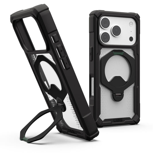 Etui MagSafe do Apple iPhone 18 Pro / 17 Pro, Urban Armor Gear, Plasma XTE, Czarna Przezroczysta