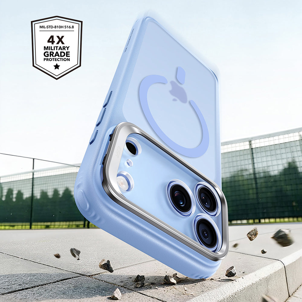 Etui MagSafe do Apple iPhone 18 Pro Max / 17 Pro Max, ESR, Classic Hybrid Kickstand, Bleu Satinata