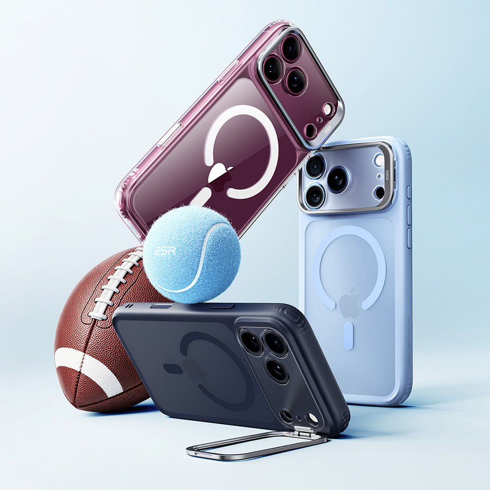 Etui MagSafe dla Apple iPhone 18 Pro Max / 17 Pro Max, ESR, Classic Hybrid Kickstand, Różowy Satynowy