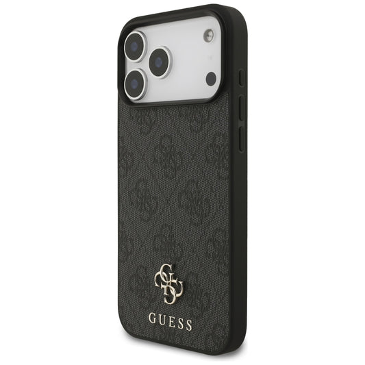 Etui MagSafe do Apple iPhone 18 Pro Max / 17 Pro Max, Guess, 4G Small and Classic, Czarny