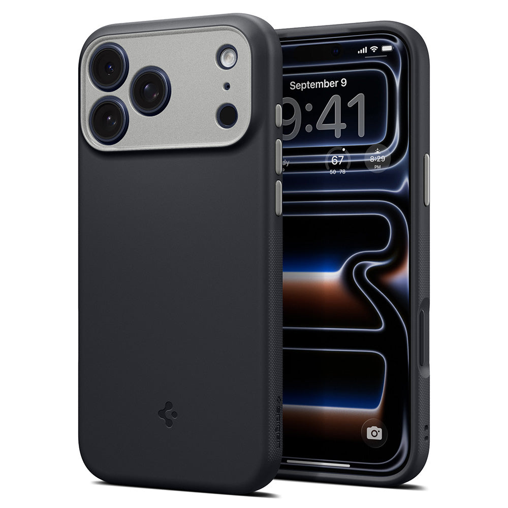 Etui MagSafe do Apple iPhone 18 Pro Max / 17 Pro Max, Spigen, Caseology Nano Pop, czarne ACS12142