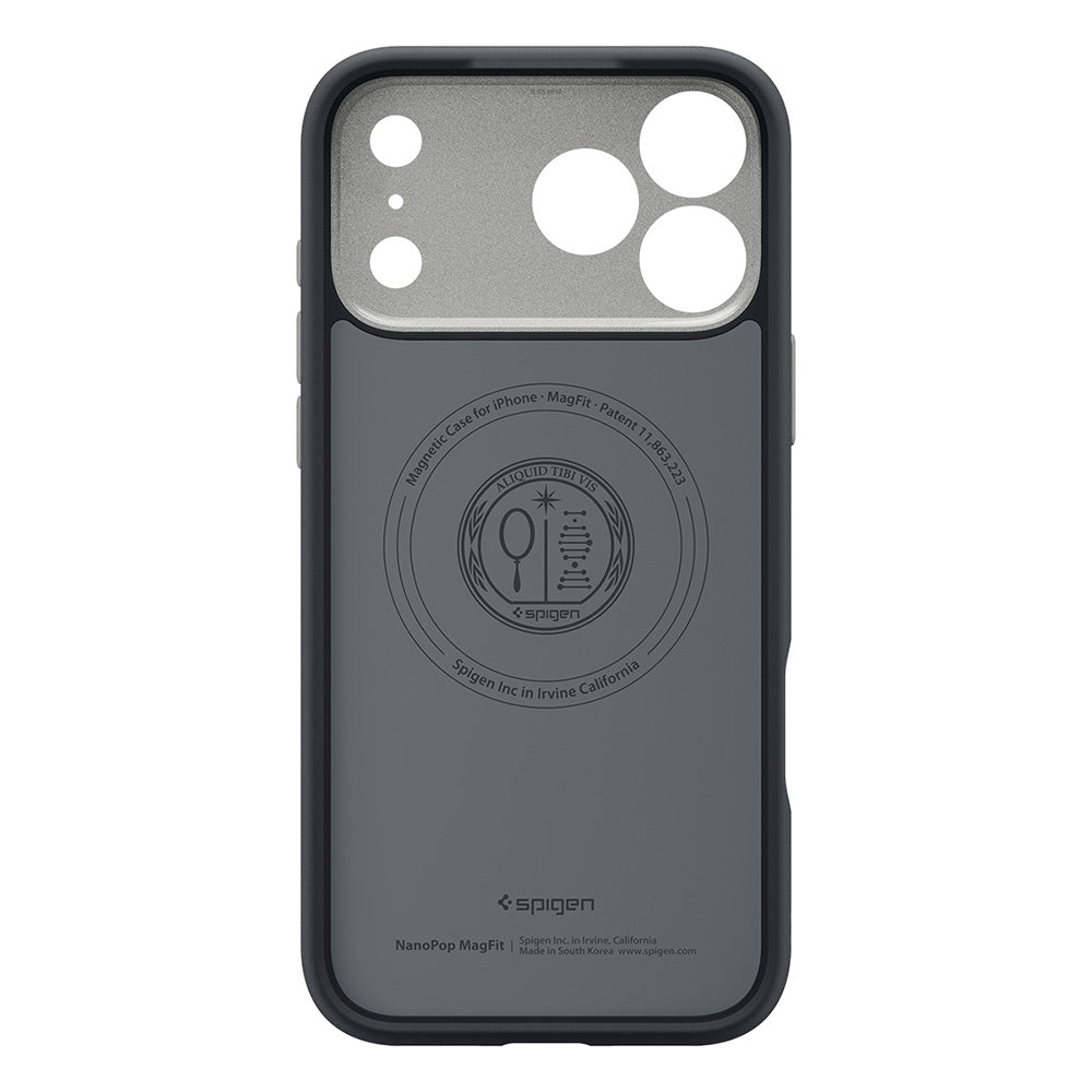 Etui MagSafe do Apple iPhone 18 Pro Max / 17 Pro Max, Spigen, Caseology Nano Pop, czarne ACS12142