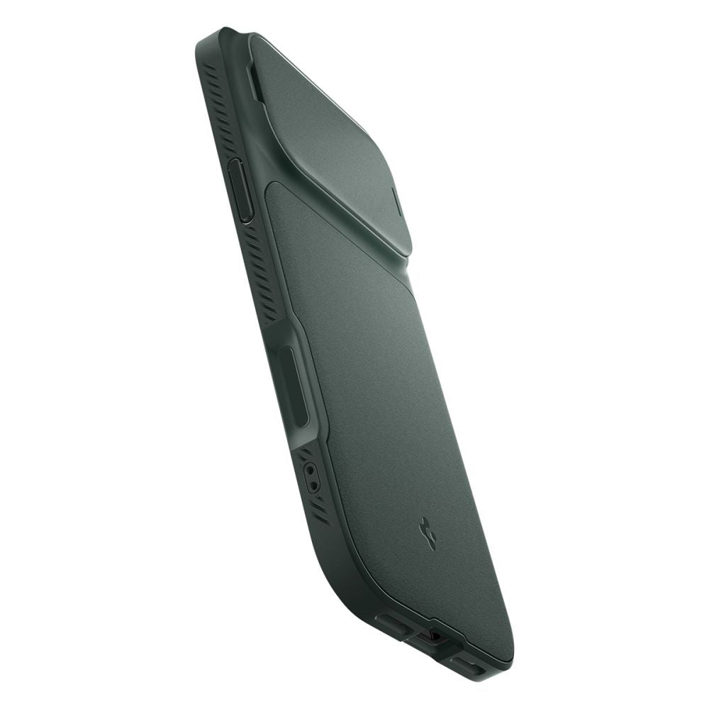 Etui MagSafe do Apple iPhone 18 Pro Max / 17 Pro Max, Spigen, Optik Armor, Zielony ACS09901