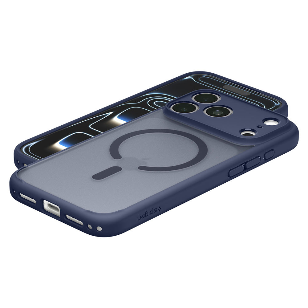 Etui MagSafe do Apple iPhone 18 Pro Max / 17 Pro Max, Spigen, Ultra Hybrid, Granat Satynowany ACS11918