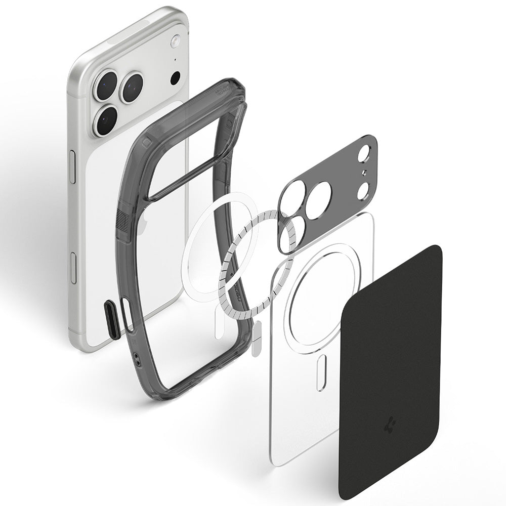 Etui MagSafe do Apple iPhone 18 Pro Max / 17 Pro Max, Spigen, Ultra Hybrid T, Czarny Mat ACS12134