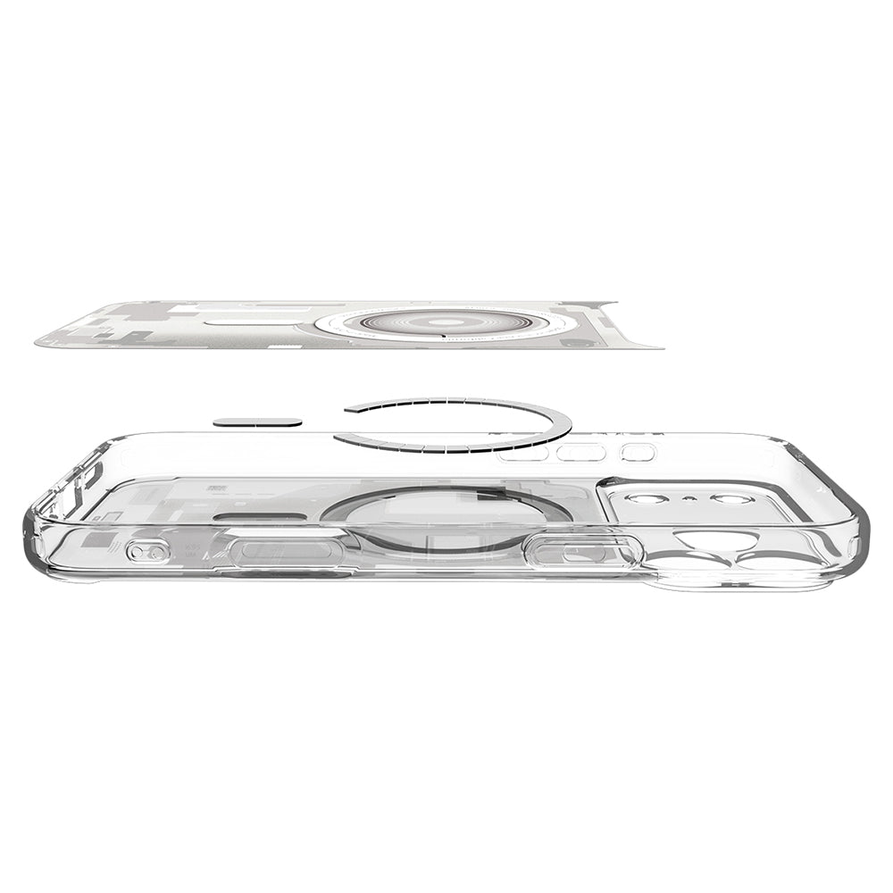 Etui MagSafe do Apple iPhone 18 Pro Max / 17 Pro Max, Spigen, Ultra Hybrid Zero One, Białe ACS12126