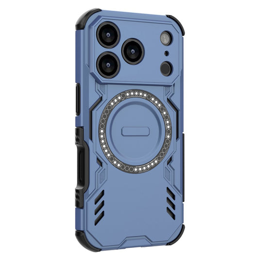 MagSafe Case for Apple iPhone 18 Pro Max / 17 Pro Max, Techsuit, ArmorMag, Blue