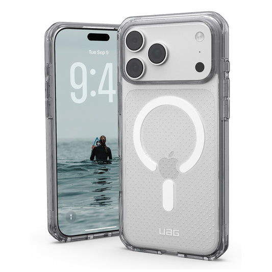 Etui MagSafe do Apple iPhone 18 Pro Max / 17 Pro Max, Urban Armor Gear, Dot, Srebrne