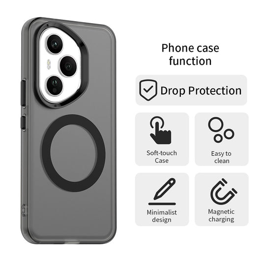 Etui MagSafe do Honor 400 Pro, Techsuit, CandyCase, czarne