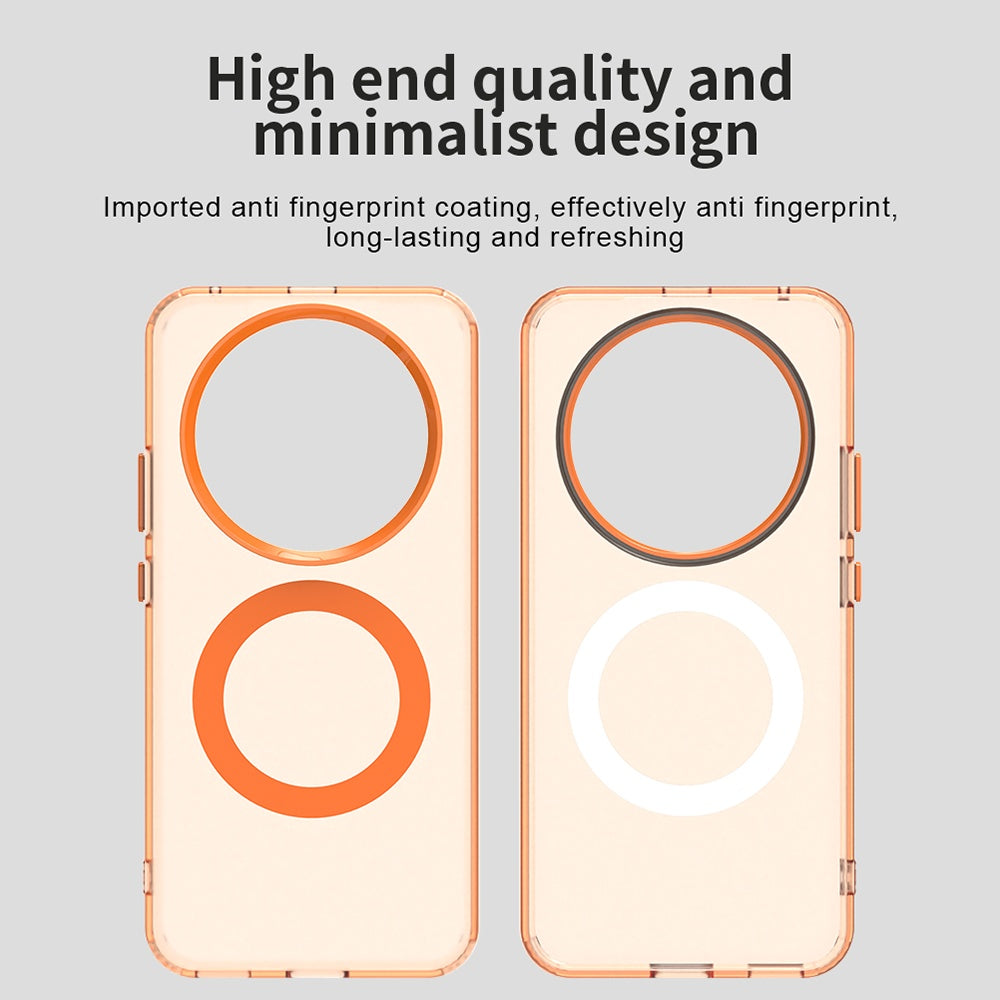 Etui MagSafe dla Honor Magic8 Lite, Techsuit, CandyCase, Pomarańczowe