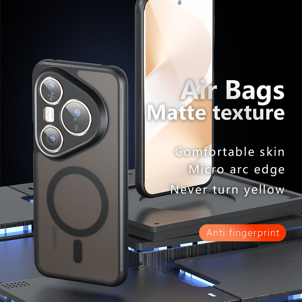 MagSafe Case for Huawei Pura 80 Pro / Pura 80 Ultra, Techsuit, PureFrost, Satin Black