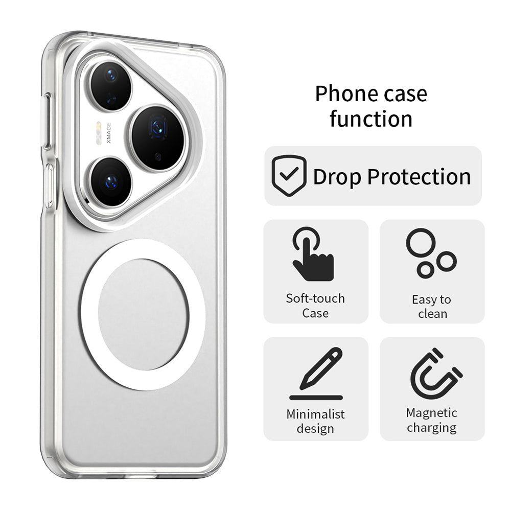 Etui MagSafe do Huawei Pura 80 Pro, Techsuit, CandyCase, Białe