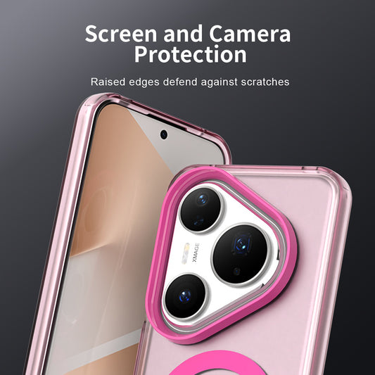 Etui MagSafe do Huawei Pura 80 Pro, Techsuit, CandyCase, Różowe