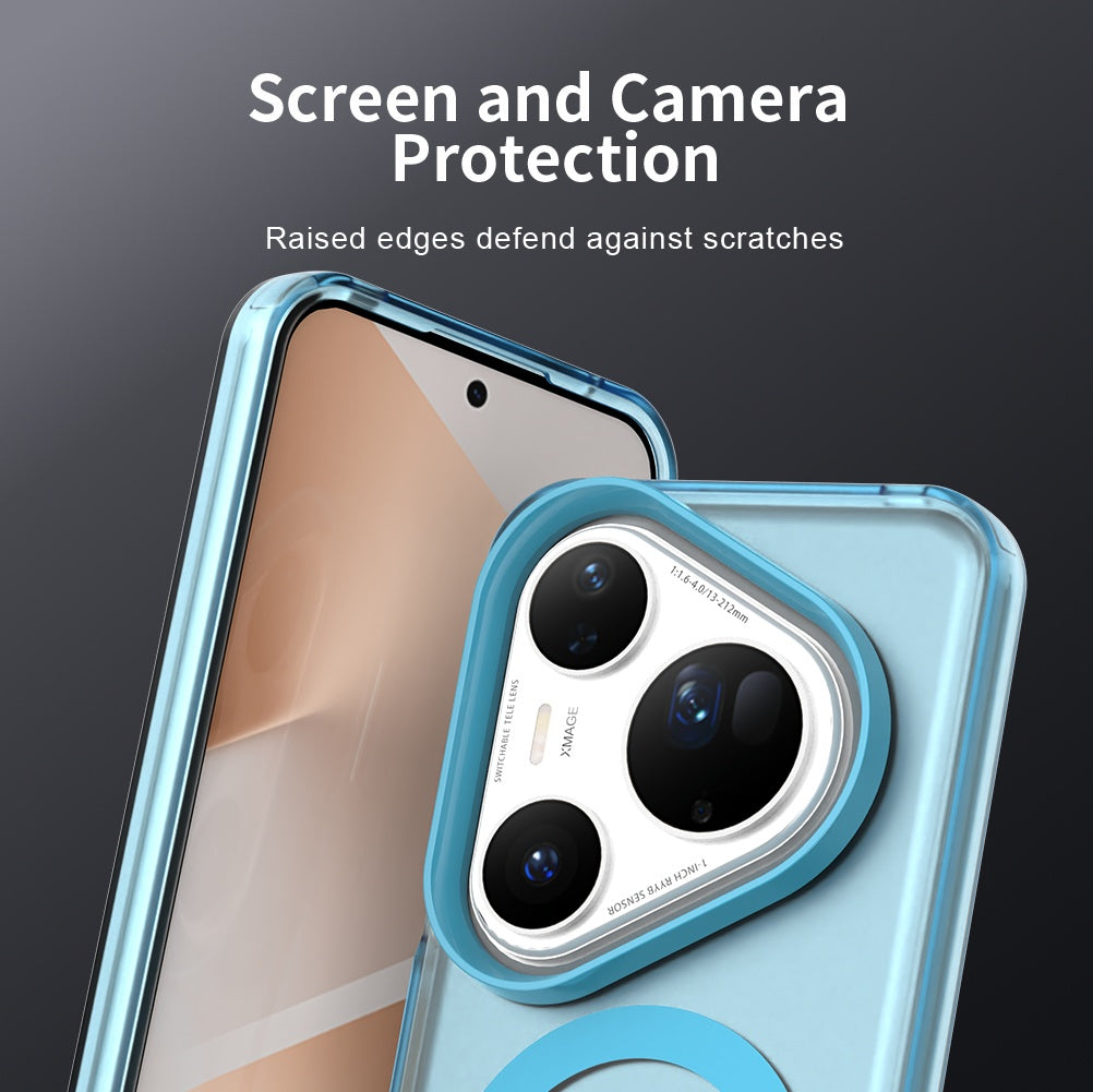 Etui MagSafe do Huawei Pura 80 Ultra, Techsuit, CandyCase, Niebieskie