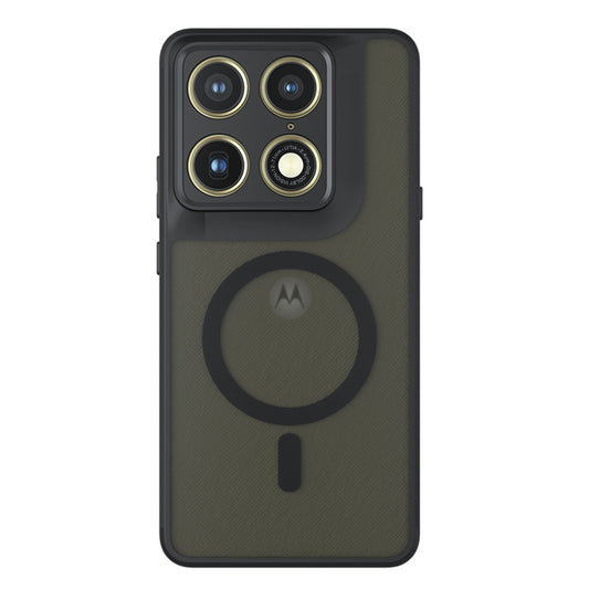 Etui MagSafe dla Motorola Edge 70 Ultra / Signature, Techsuit, PureFrost, Czarne Satynowe