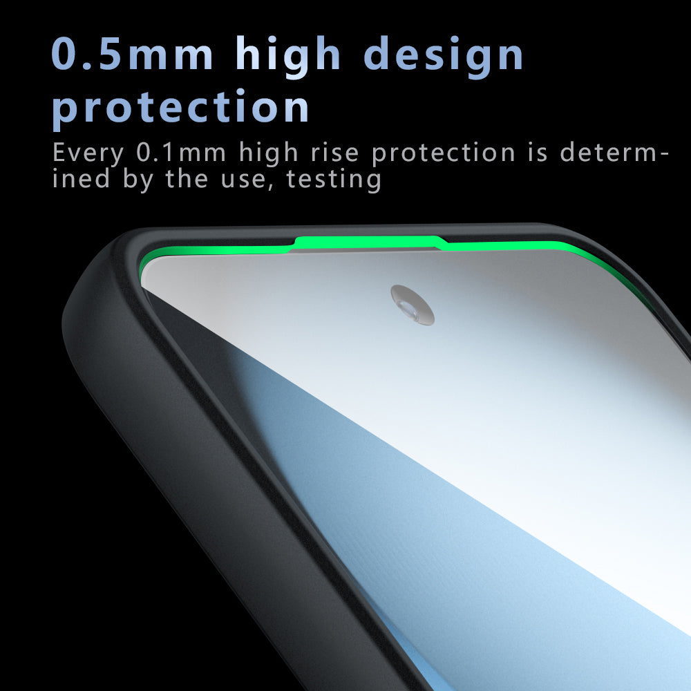 Etui MagSafe dla Nothing Phone (3a) Lite, Techsuit, PureFrost, Czarne Satynowe