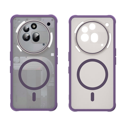 Etui MagSafe do Nothing Phone (3a) Pro, Techsuit, HaloFrost II, Fioletowy