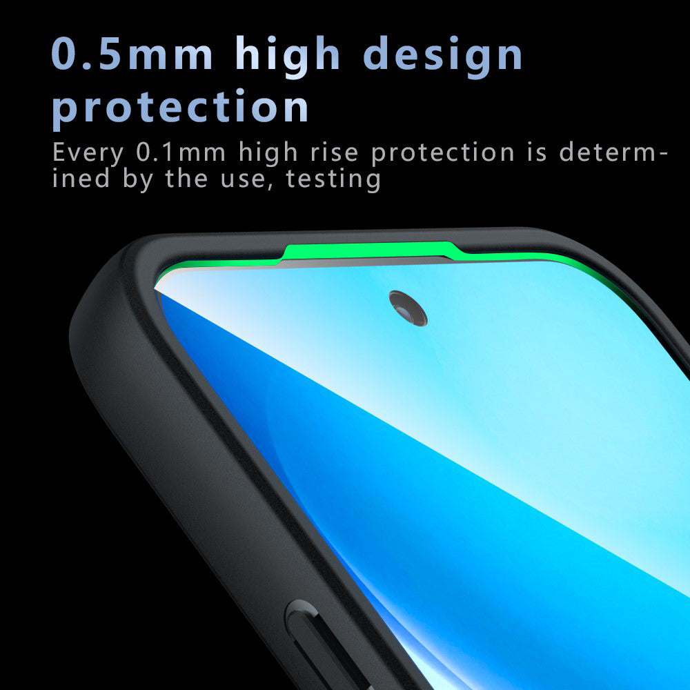 Etui MagSafe do Oppo Reno16 F / Reno16 FS, Techsuit, PureFrost, Czarna Satynowa