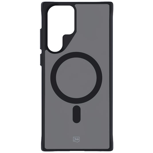Etui MagSafe do Samsung Galaxy S22 Ultra 5G S908, 3MK, Smoke MagCase, czarny