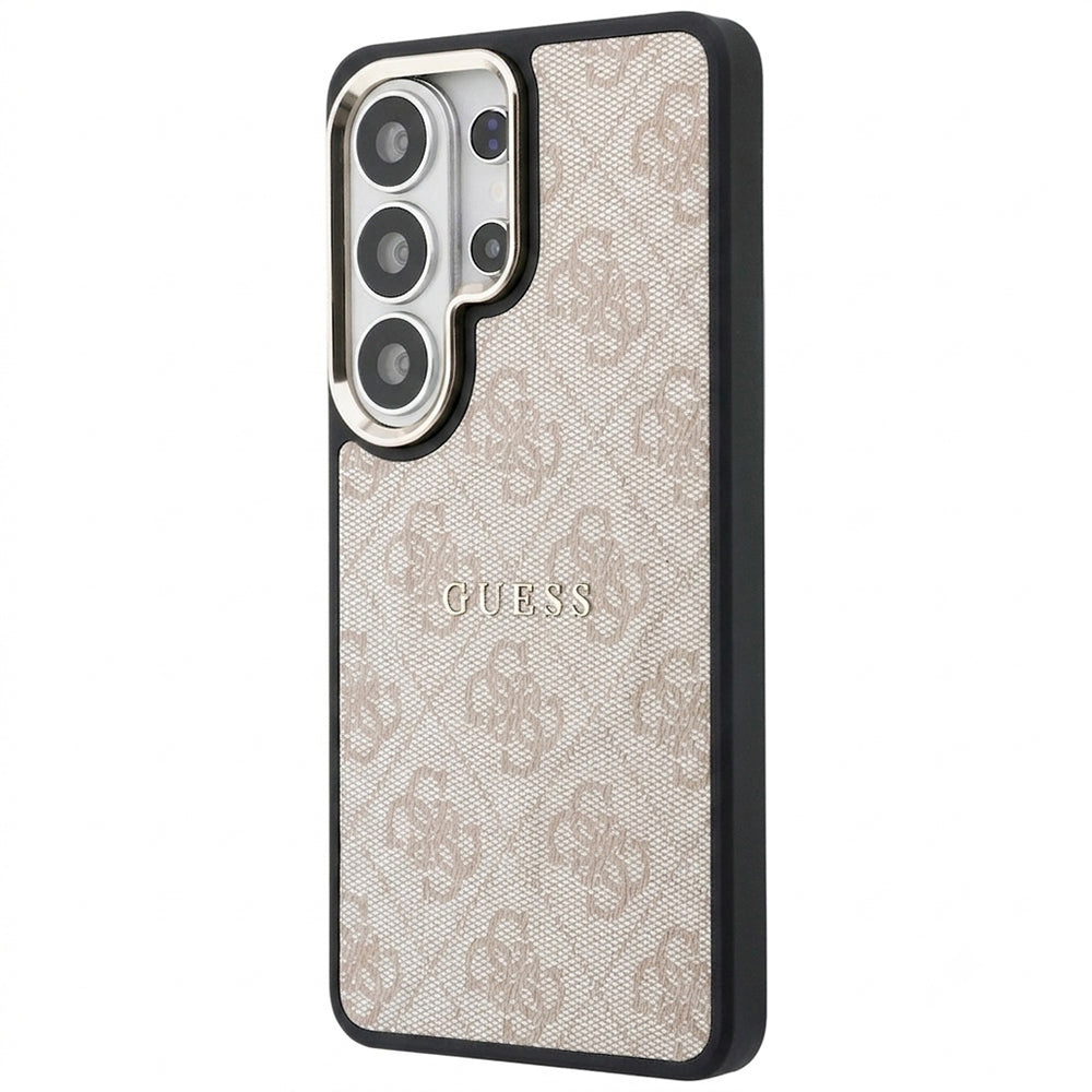 Etui MagSafe dla Samsung Galaxy S26 Ultra S948, Guess, 4G Embossed Ring, Różowy