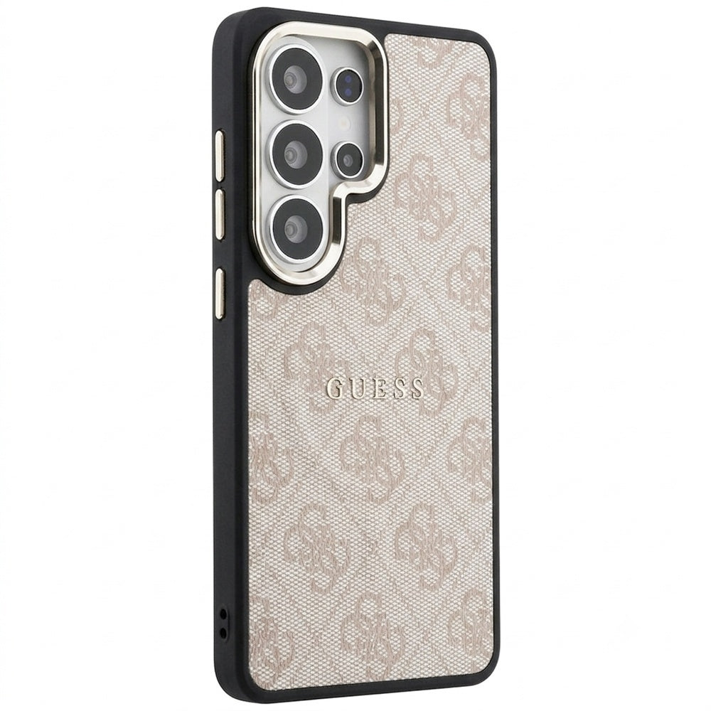 Etui MagSafe dla Samsung Galaxy S26 Ultra S948, Guess, 4G Embossed Ring, Różowy