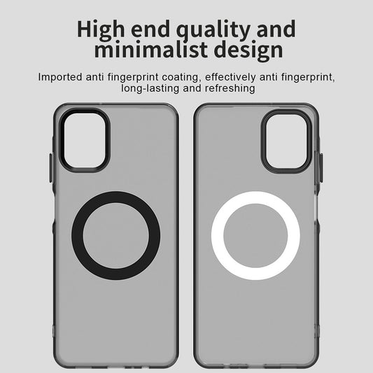 MagSafe Case for Samsung Galaxy A06 A065, Techsuit, CandyCase, Black