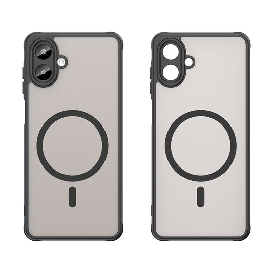Etui MagSafe do Samsung Galaxy A07 4G A075, Techsuit, HaloFrost II, Czarny