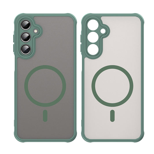 Etui MagSafe do Samsung Galaxy A16 5G A166 / A16 4G A165, Techsuit, HaloFrost II, Zielony