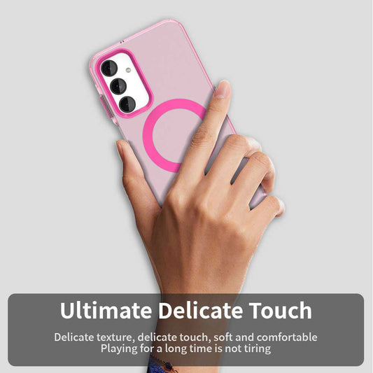 Etui MagSafe do Samsung Galaxy A25 A256, Techsuit, CandyCase, Różowe