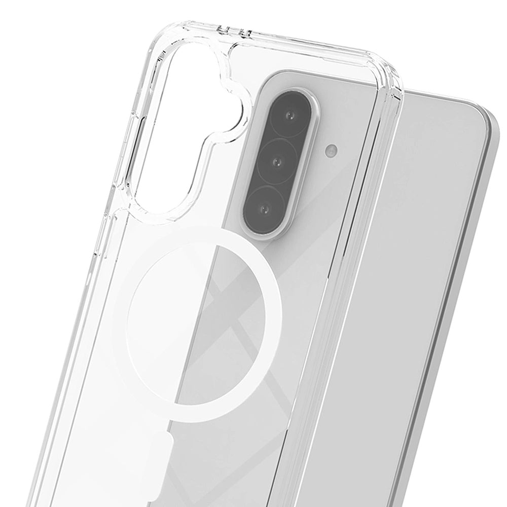 Etui MagSafe dla Samsung Galaxy A56 A566 / A36 A366, 3MK, Armor MagCase, Przezroczyste