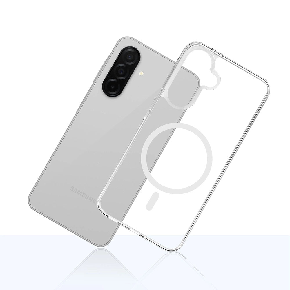 Etui MagSafe dla Samsung Galaxy A56 A566 / A36 A366, 3MK, Armor MagCase, Przezroczyste