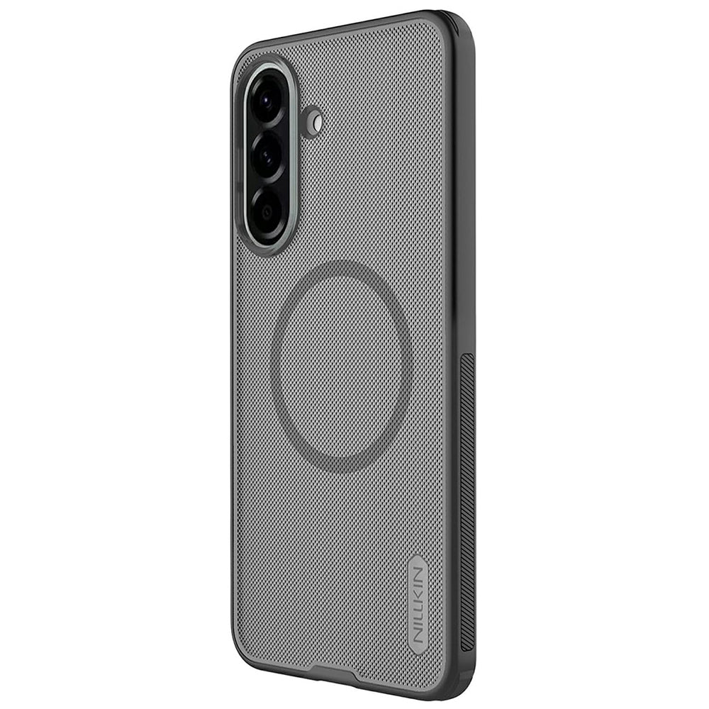 MagSafe Case for Samsung Galaxy A57 5G, Nillkin, Super Shield Pro, Black Satin Transparent