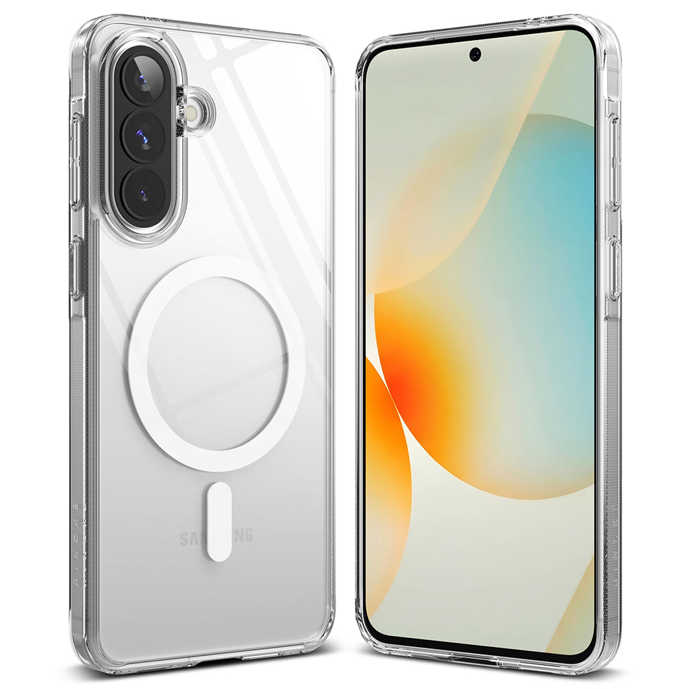 Etui MagSafe dla Samsung Galaxy A57 5G, Ringke, Fusion, Przezroczyste