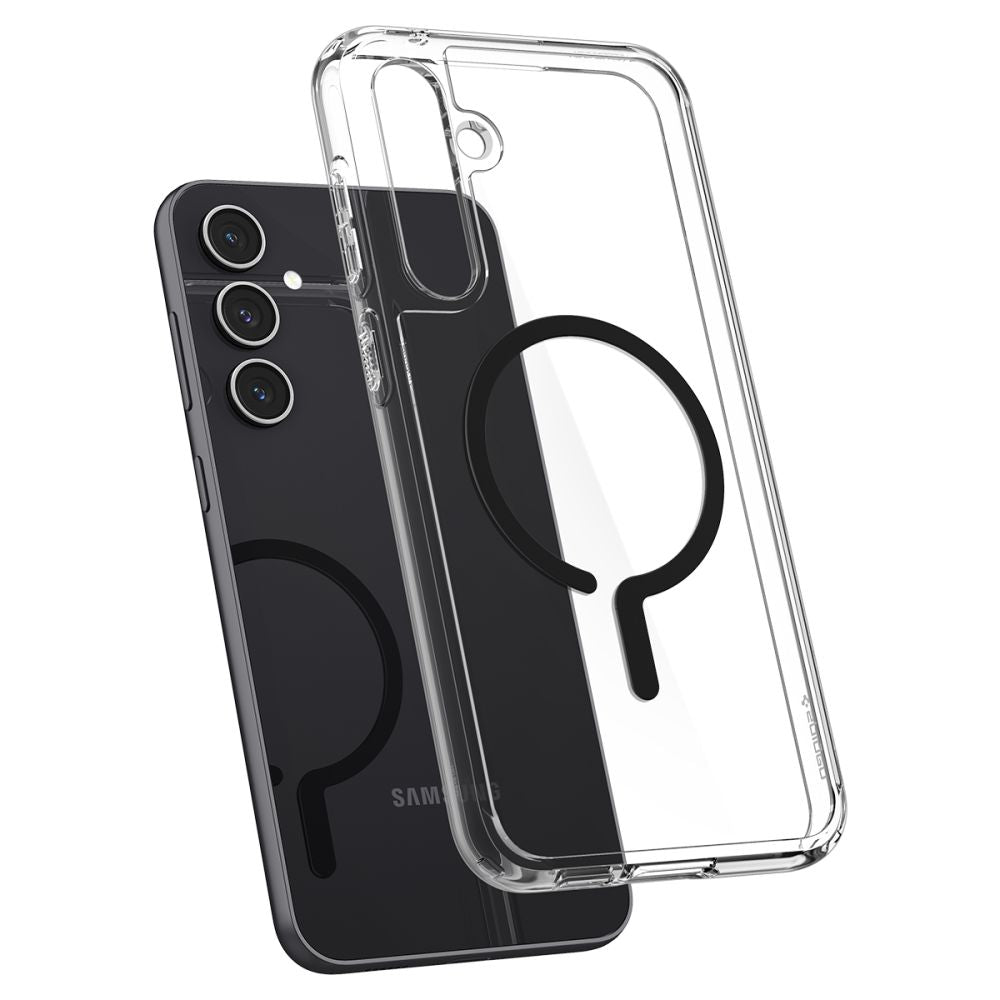 Etui MagSafe do Samsung Galaxy S23 FE S711, Spigen, Ultra Hybrid OneTap Ring, Przezroczyste ACS06374