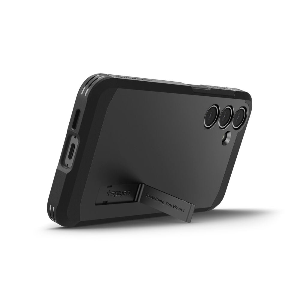 Etui MagSafe dla Samsung Galaxy S24 FE S721, Spigen, Tough Armor, Czarne ACS08625