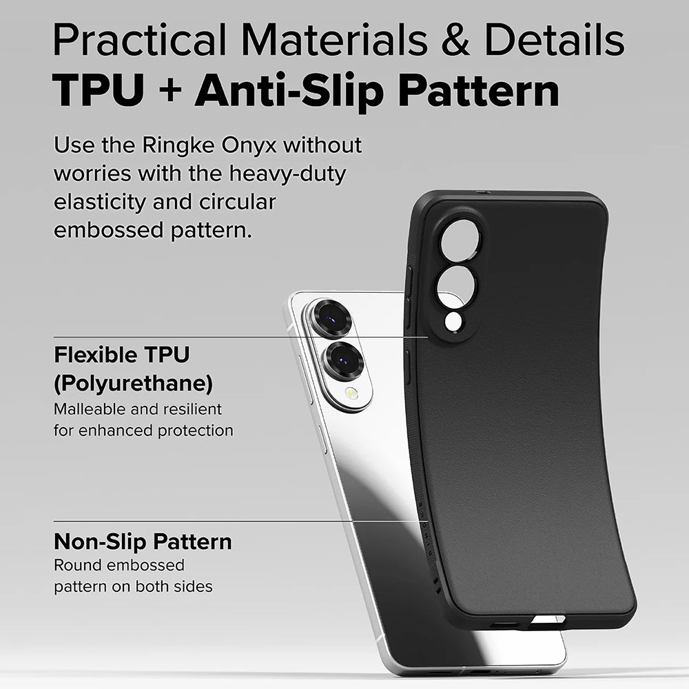 Etui MagSafe do Samsung Galaxy S25 Edge S937, Ringke, Onyx, czarne