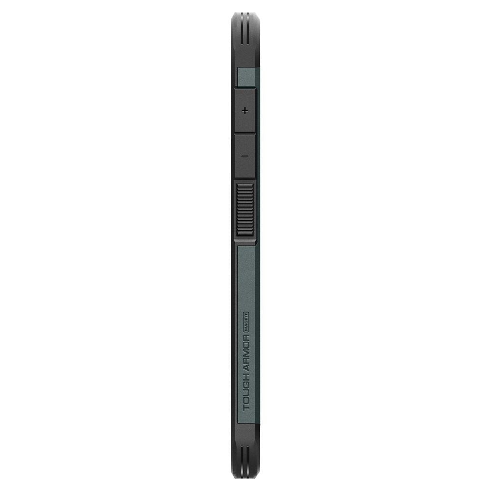 Etui MagSafe dla Samsung Galaxy S25+ S936, Spigen, Tough Armor, Zielony ACS08989