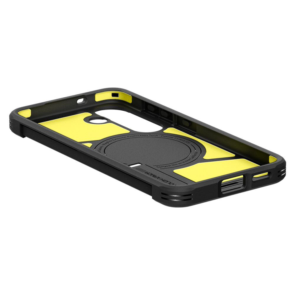 Etui MagSafe dla Samsung Galaxy S25+ S936, Spigen, Tough Armor, Zielony ACS08989
