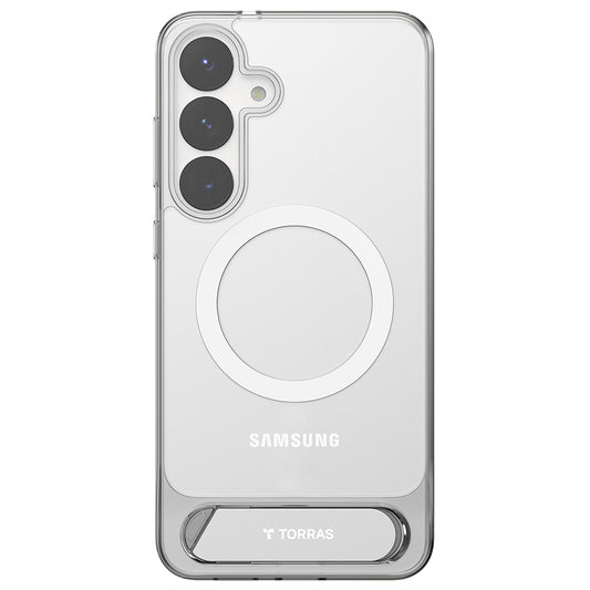 Etui MagSafe dla Samsung Galaxy S25+ S936, Torras, Pstand, Przezroczyste