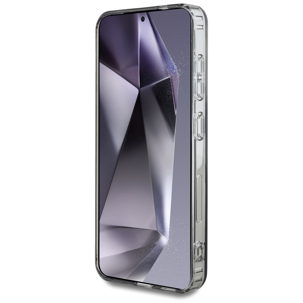 Etui MagSafe dla Samsung Galaxy S25 S931, Guess, IML Rhinestone, Czarne