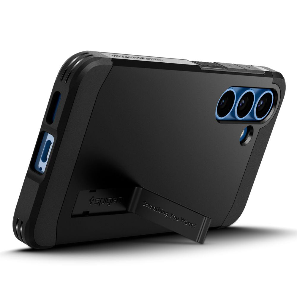 Etui MagSafe do Samsung Galaxy S25 S931, Spigen, Tough Armor, czarne ACS09008
