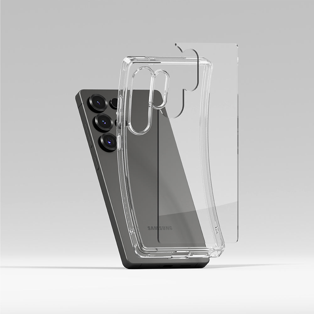 Etui MagSafe do Samsung Galaxy S25 Ultra S938, Ringke, Fusion, Przezroczyste