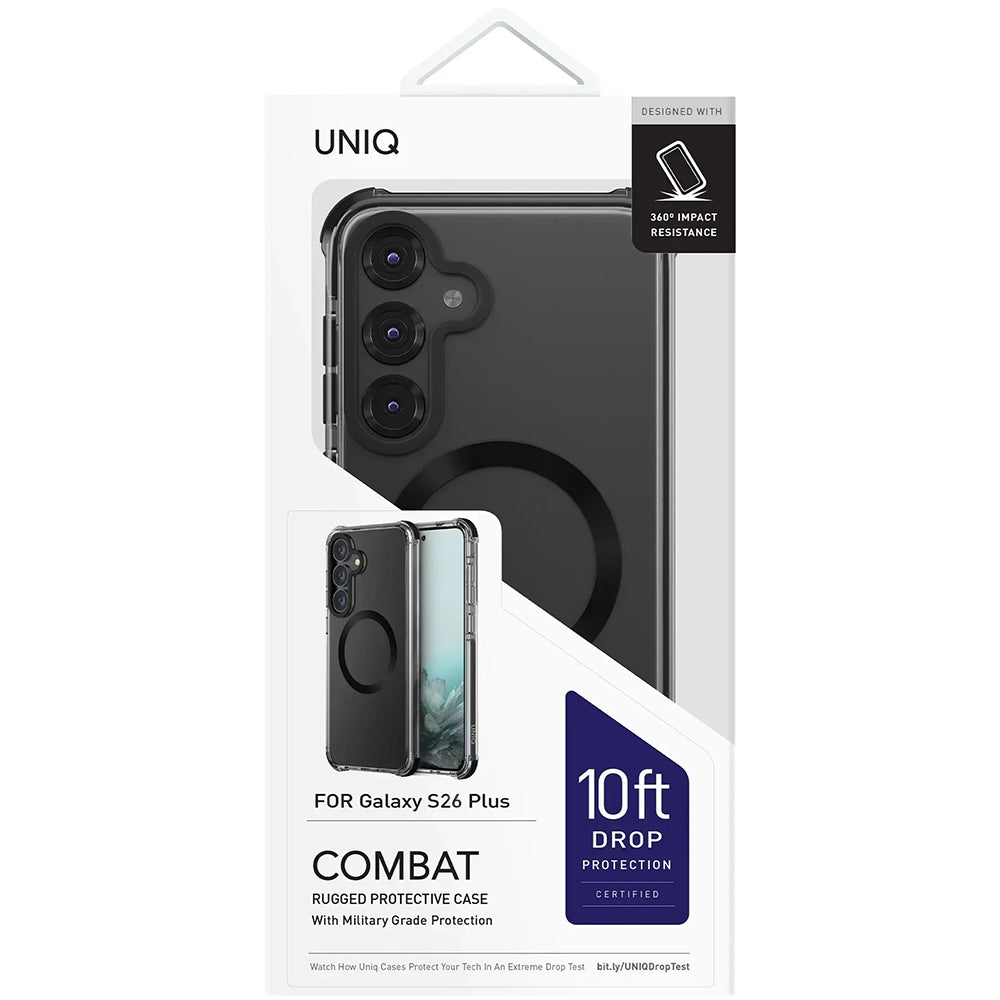 Etui MagSafe dla Samsung Galaxy S26 Plus S947, UNIQ, Combat MagClick, Czarne