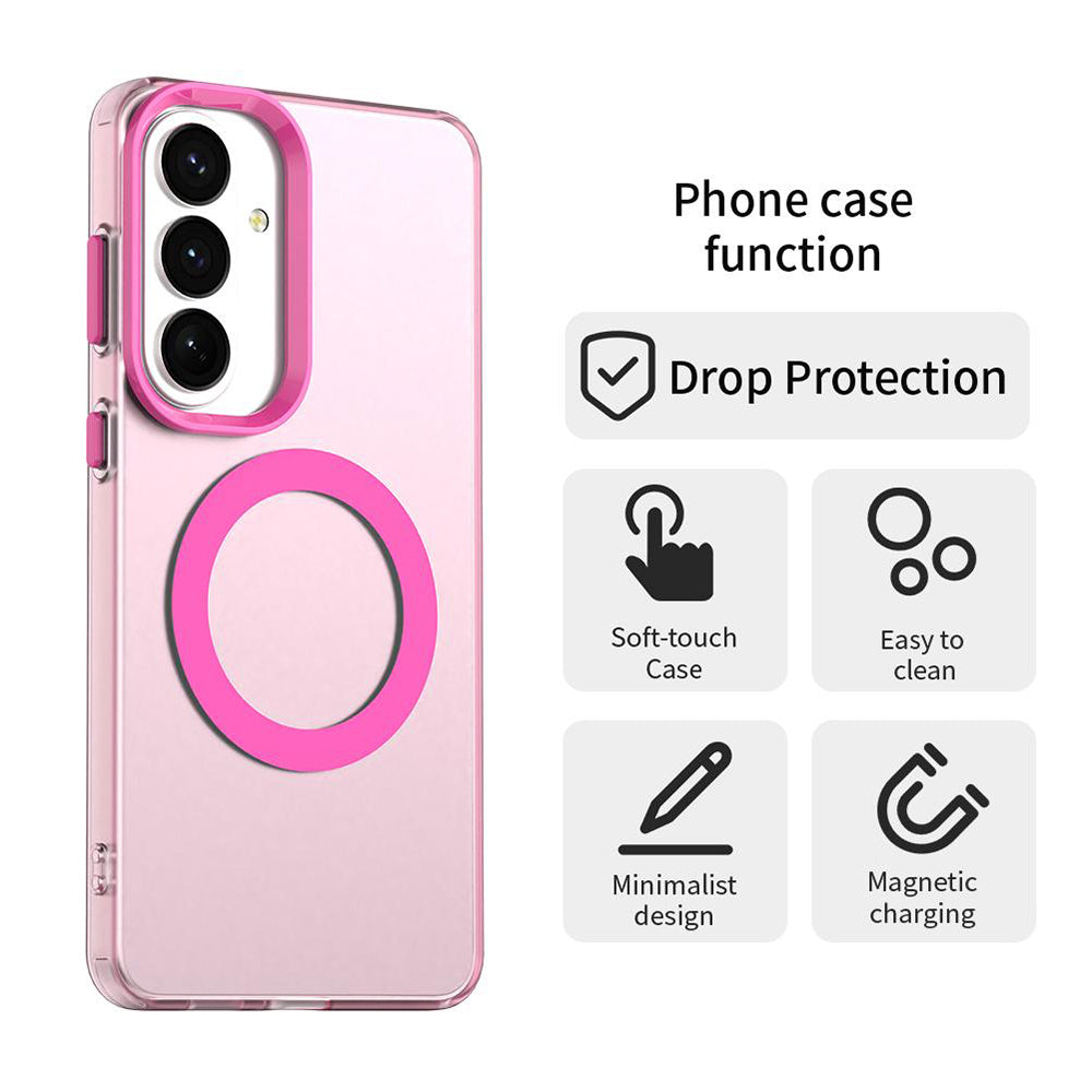 Etui MagSafe do Samsung Galaxy S26 Plus S947, Techsuit, CandyCase, Różowe
