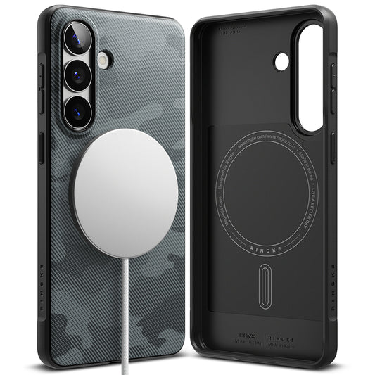 Etui MagSafe dla Samsung Galaxy S26, Ringke, Onyx, Camouflage