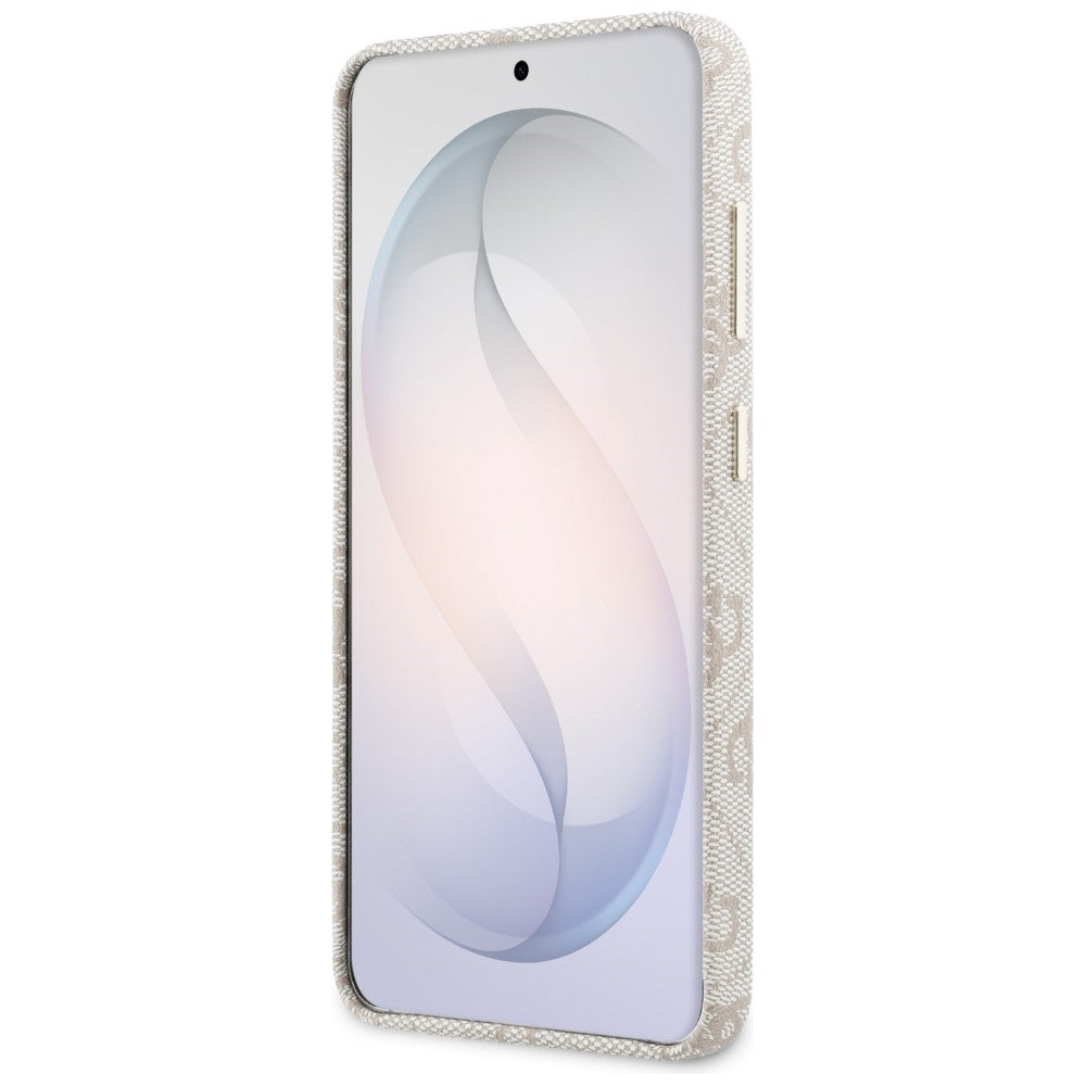 Etui MagSafe dla Samsung Galaxy S26 S942, Guess, 4G Triangle Logo, Różowy