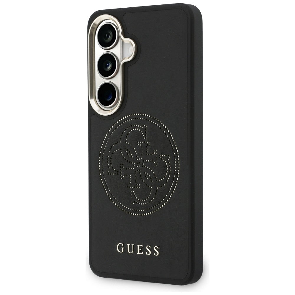 Etui MagSafe dla Samsung Galaxy S26 S942, Guess, Perforated Logo, Czarne