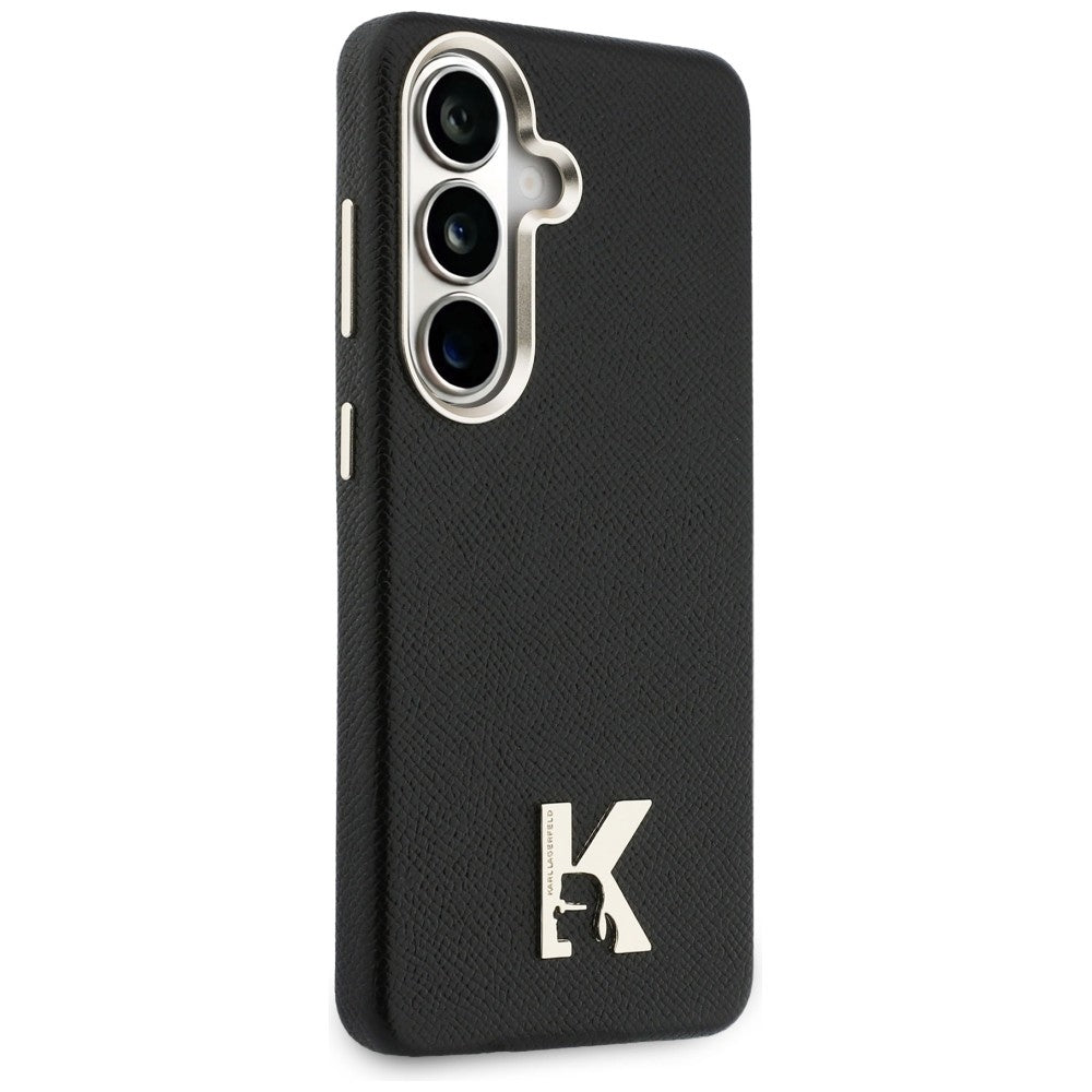 Etui MagSafe dla Samsung Galaxy S26 S942, Karl Lagerfeld, Karl Head Logo, Czarne
