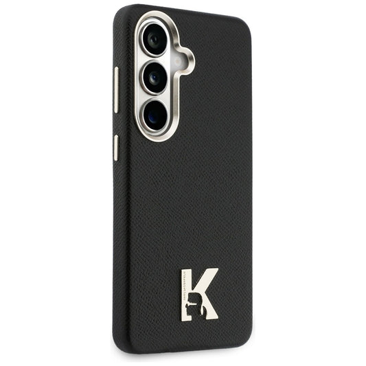 Etui MagSafe dla Samsung Galaxy S26 S942, Karl Lagerfeld, Karl Head Logo, Czarne