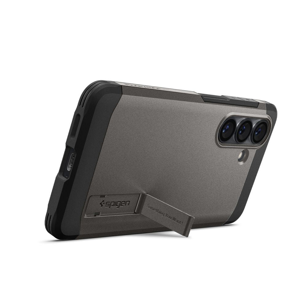Etui MagSafe dla Samsung Galaxy S26 S942, Spigen, Tough Armor, Szare ACS10739